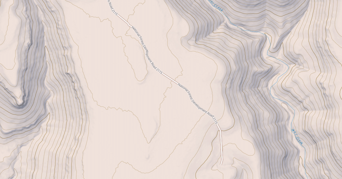 Map preview of USFS National Forest System Roads {51B3712B-C2EF-46E8-9D30-8D55826C141F}