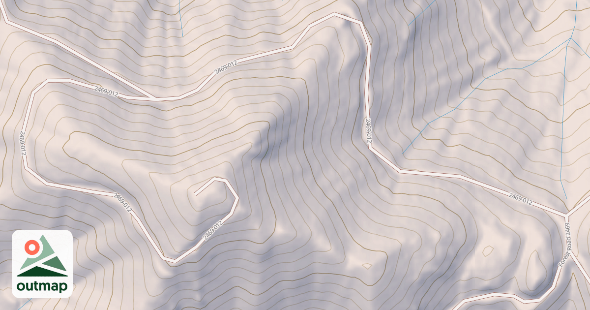 Map of USFS National Forest System Roads {F2DE1CB2-3D0C-4BAC-B5F8-4B9E0654C21B}
