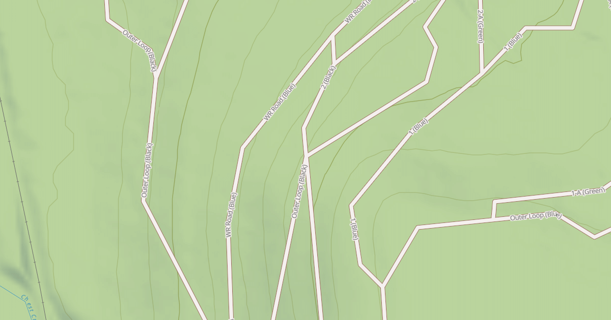 Map preview of Rock Run ATV Trails