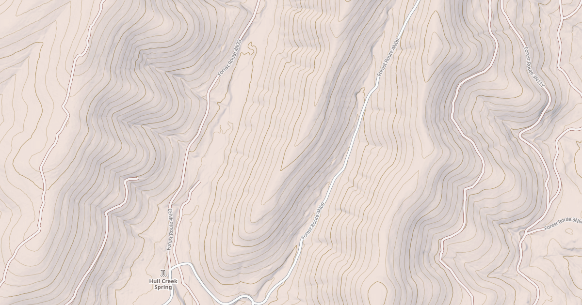 Map preview of HULL CREEK OHV - ATV