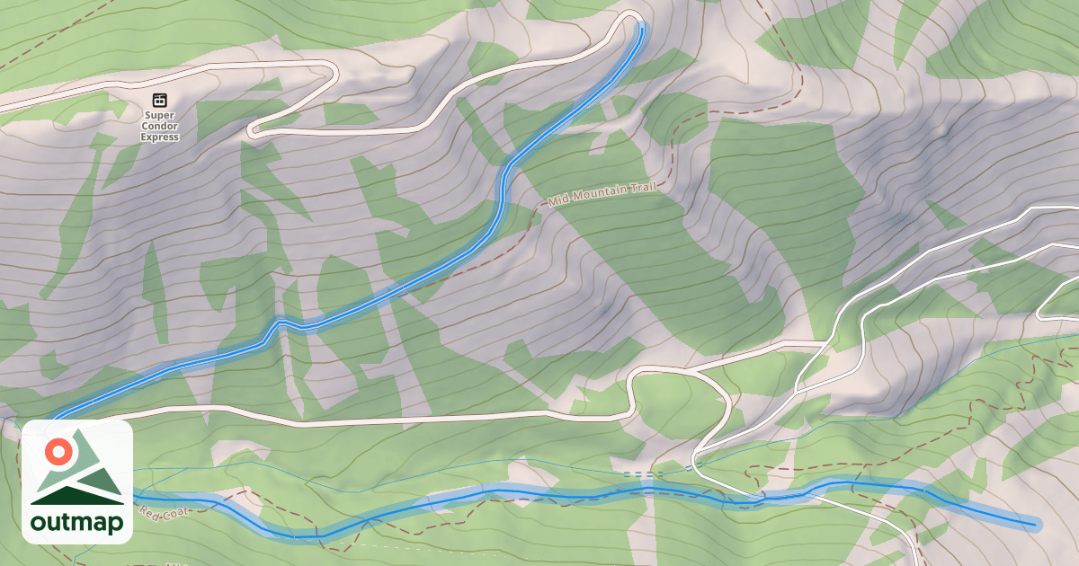 Map of EZ Street