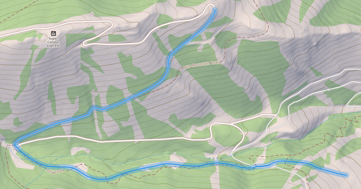 Map preview of EZ Street
