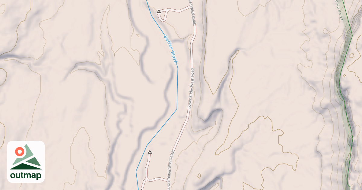 Map of BLM National GTLF Public Motorized Roads 11566a04-ff33-41c3-89ab-64f533f22916