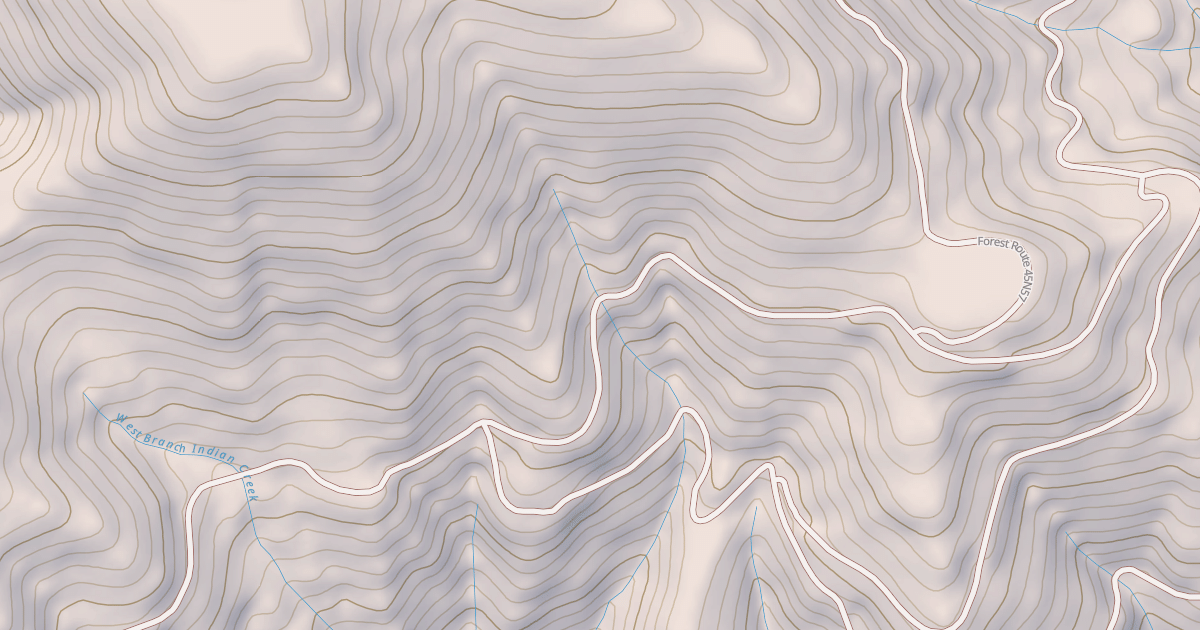 Map preview of BAKER CABIN EAST