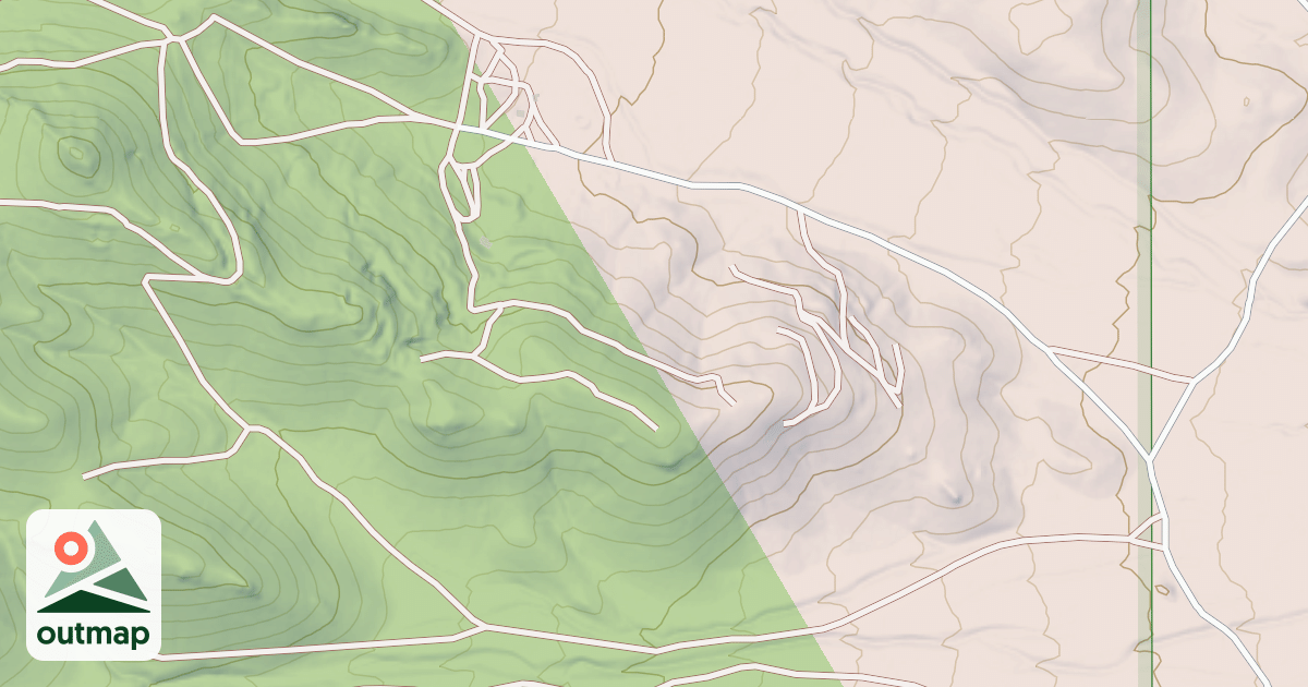 Map of USFS Motor Vehicle Use Map Roads {1ED6467F-3A0C-48CC-B76F-978810DB8F37}