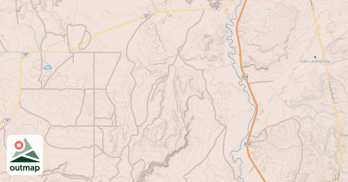 Map of Continental Divide National Scenic Trail