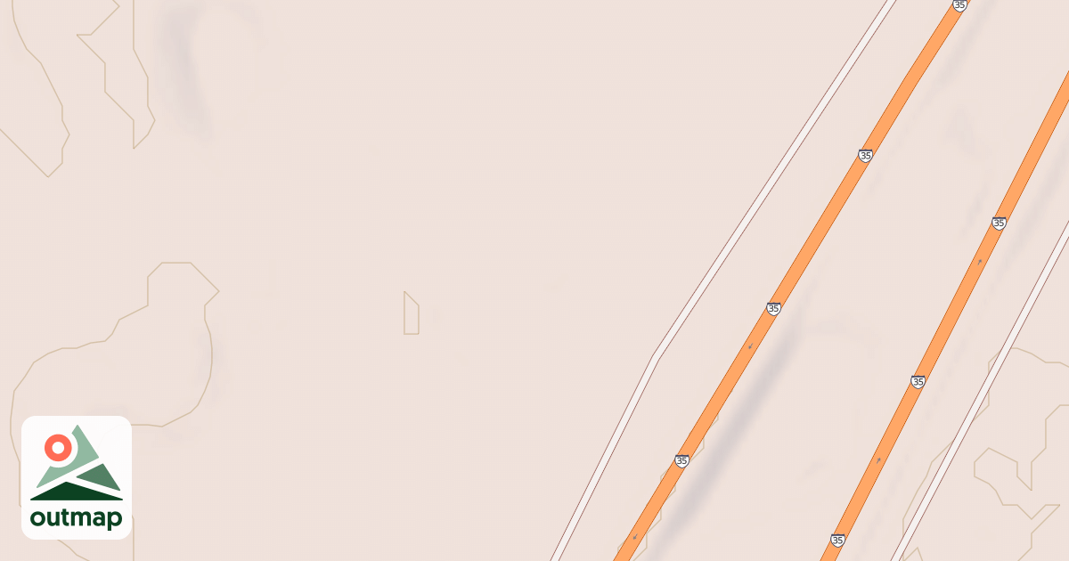 Map of General C.C. Andrews State Forest Trails