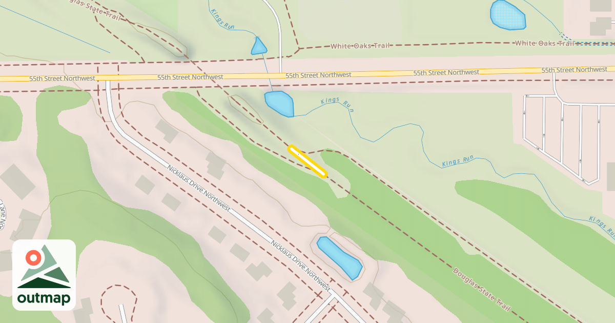 Map of Douglas Street Trail