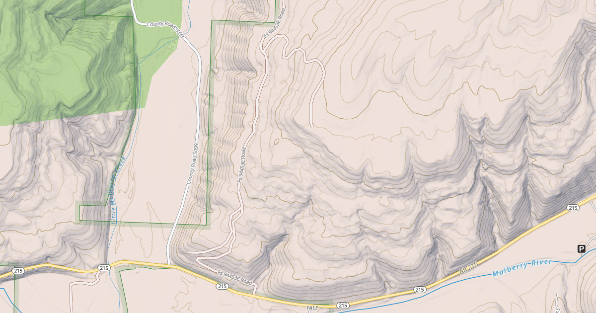 Map preview of USFS Motor Vehicle Use Map Roads {341AE468-9D1D-430F-AF5C-9AE4CB274B9B}