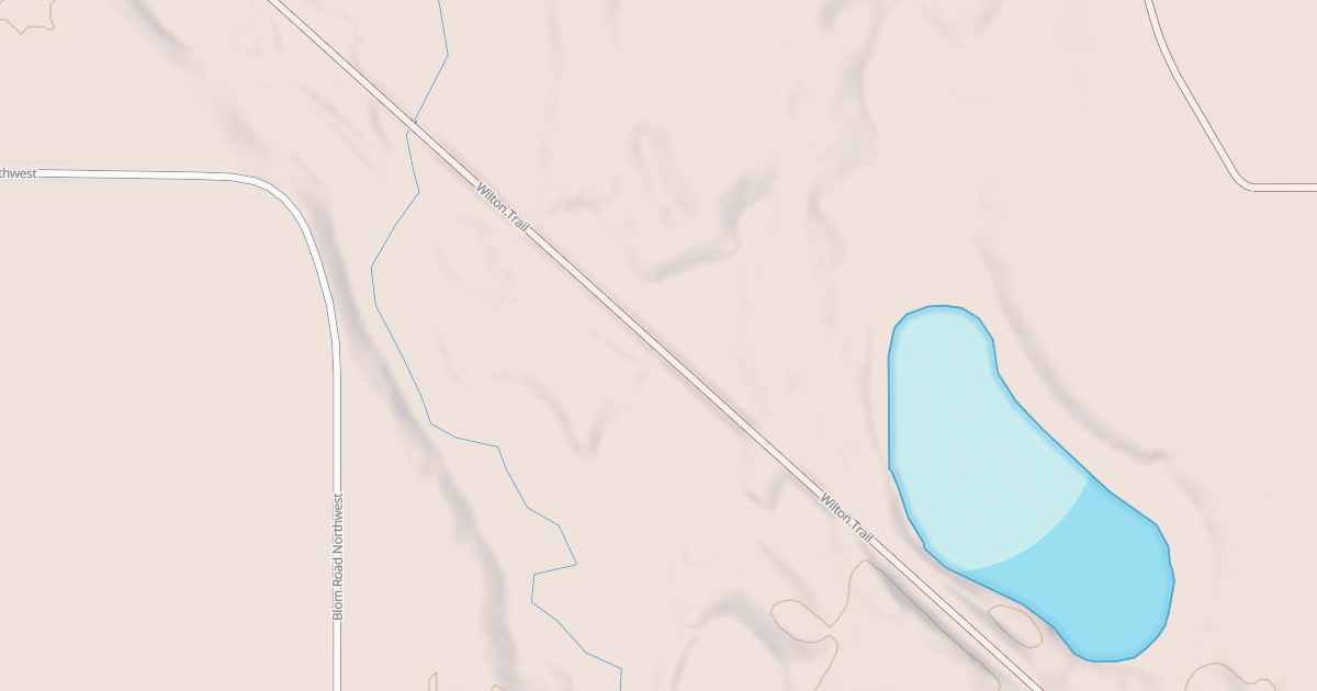 Map preview of Wilton Trails Northwest