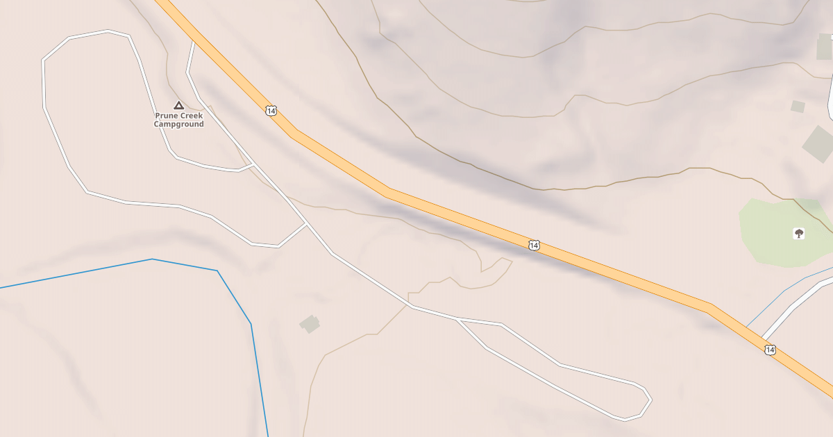 Map preview of PRUNE CREEK C.G.