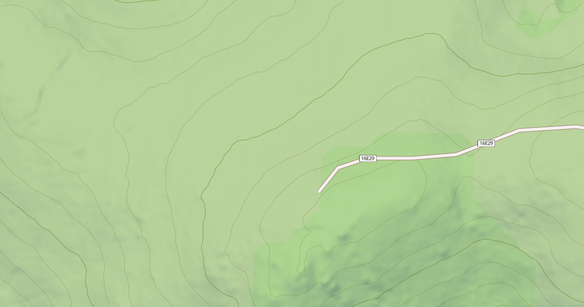 Map preview of BALD MTN SPUR 4WD