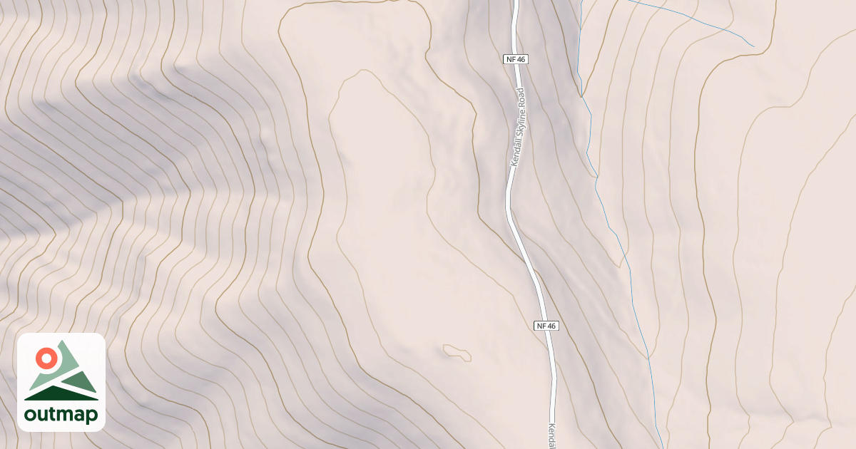 Map of USFS National Forest System Roads {856AFD08-38CF-4B29-BA28-6DCC46E0546D}