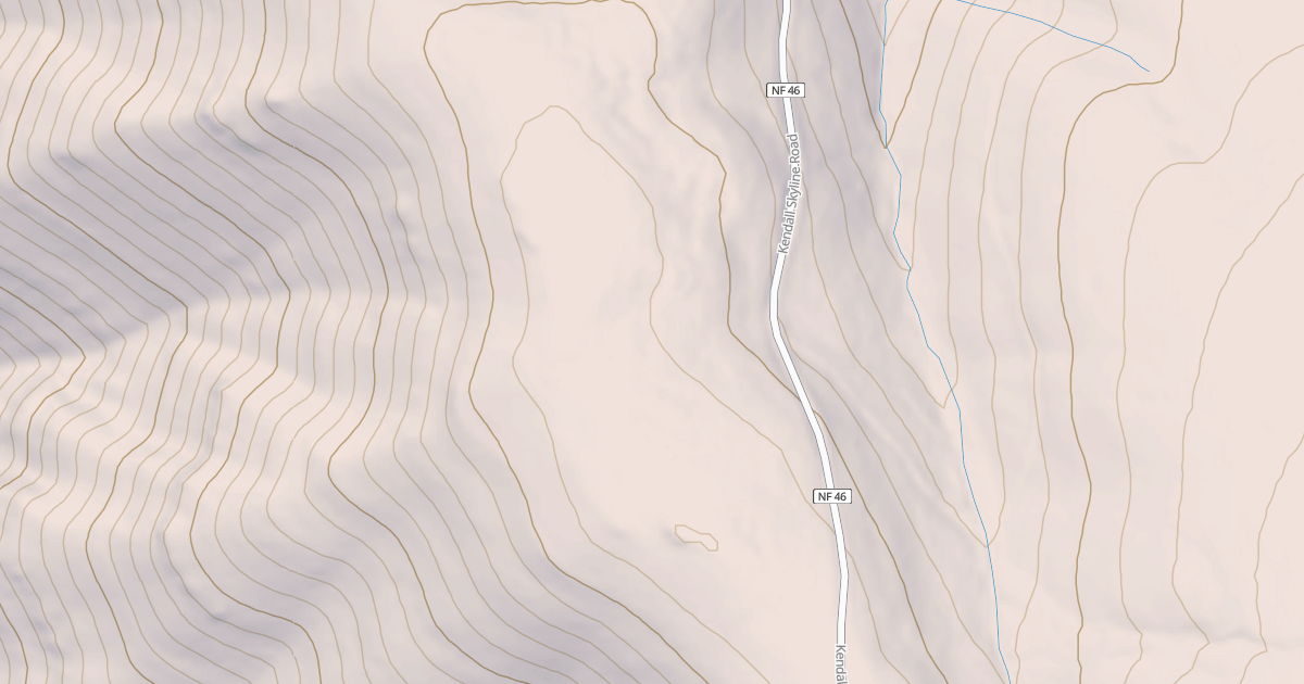 Map preview of USFS National Forest System Roads {856AFD08-38CF-4B29-BA28-6DCC46E0546D}