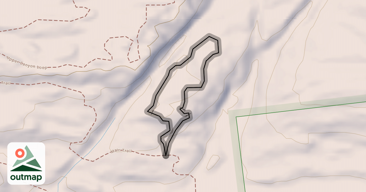 Map of Devil's Den