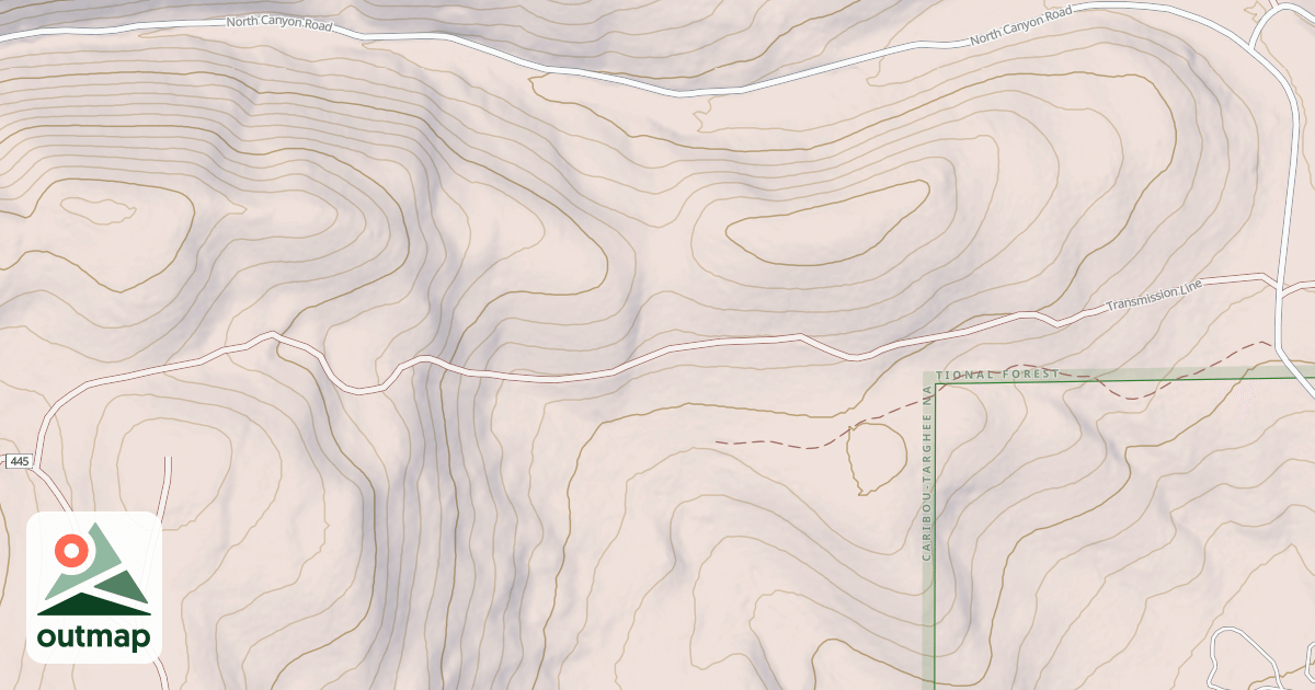 Map of Transmission Line