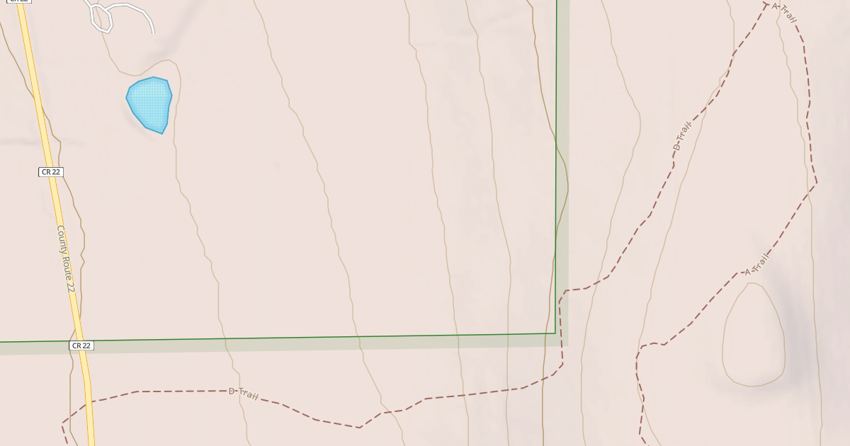 Map preview of D Trail