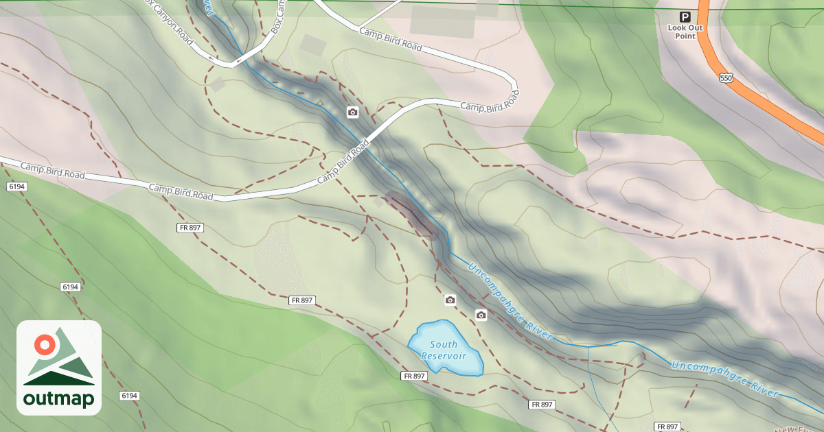 Map of Pic 'o the Vic