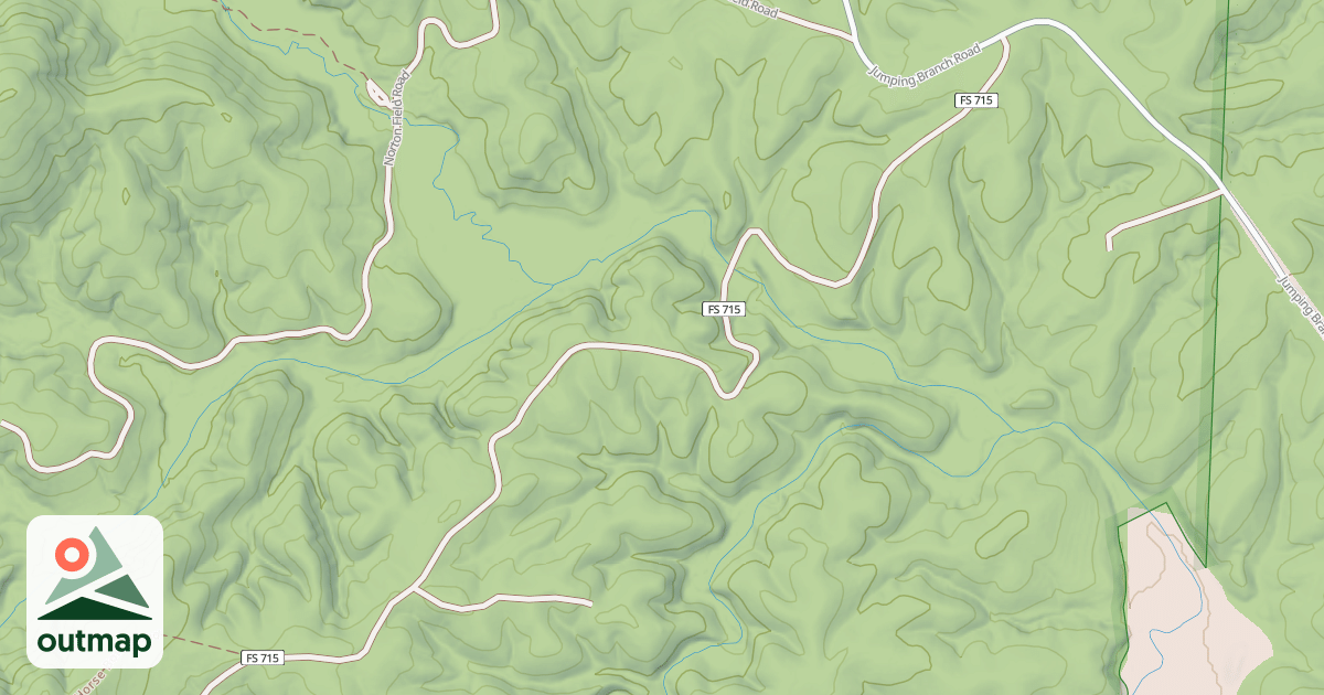 Map of HORSE BONE