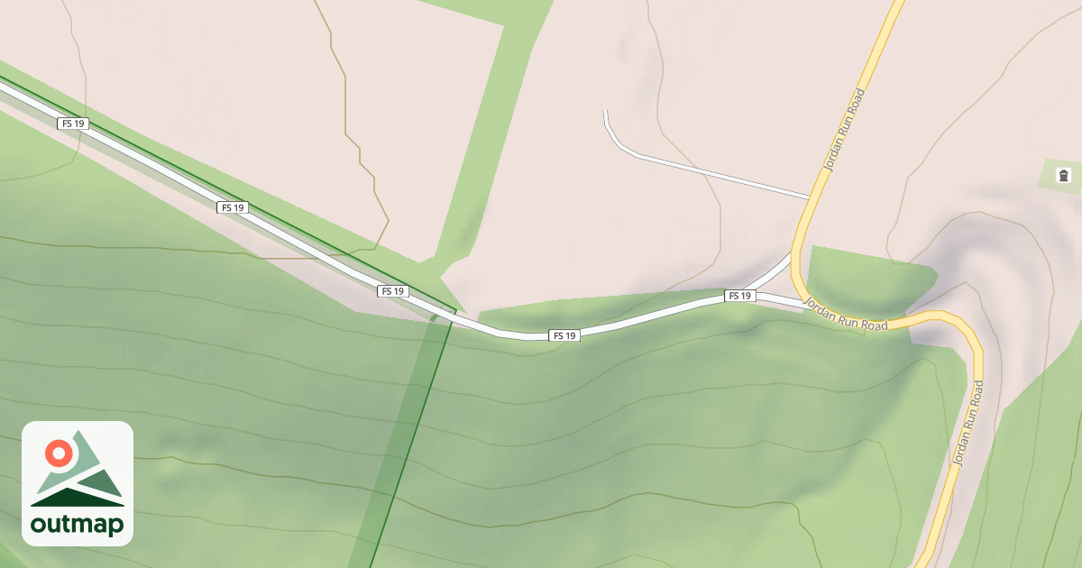 Map of LANEVILLE N. FORK