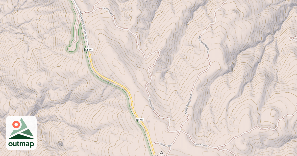 Map of LYONS