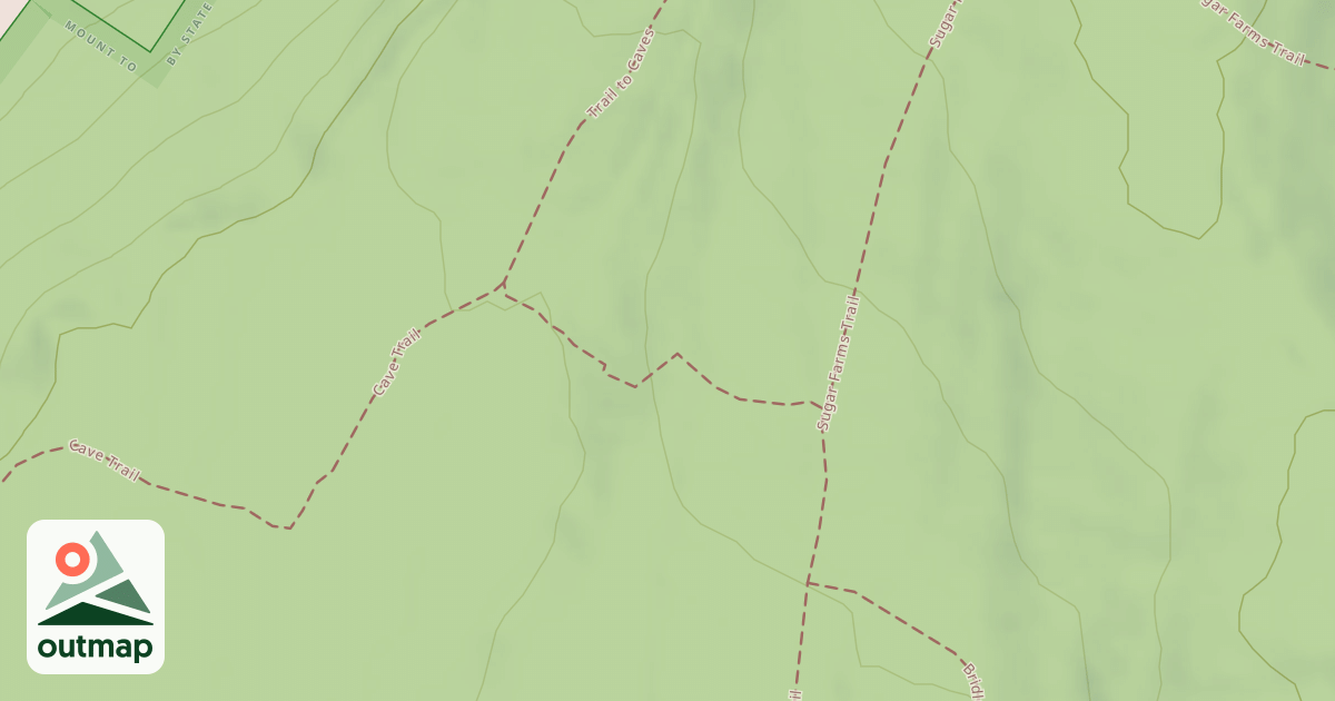 Map of Cave Trail