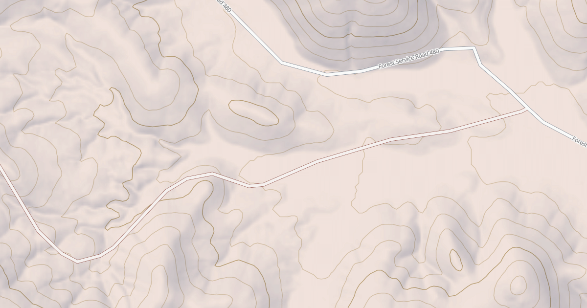 Map preview of USFS Motor Vehicle Use Map Roads {3B2720AE-28AE-4F1D-9EA1-C6EED5E0D3F8}