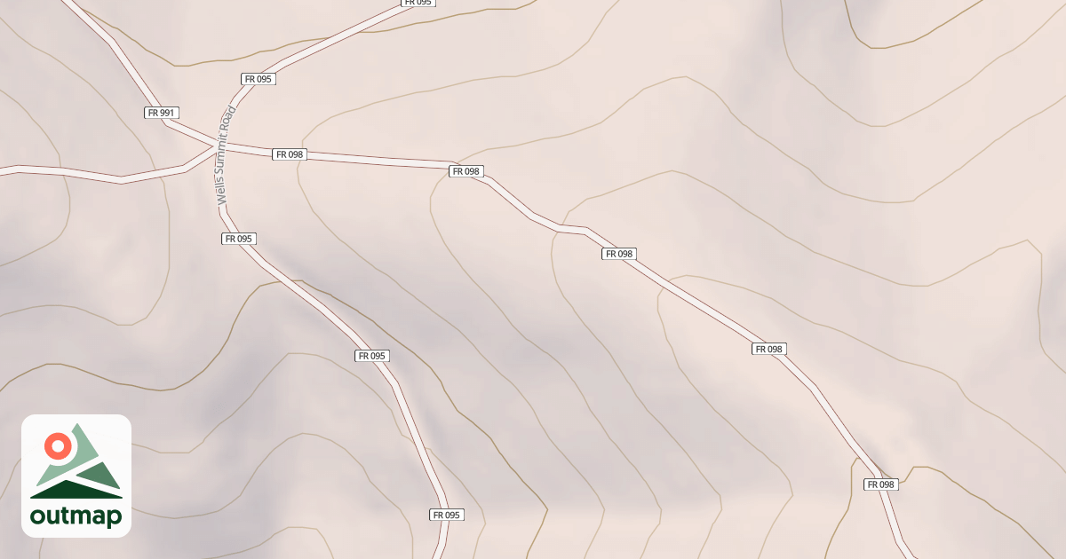 Map of WELLS SUMMIT GRAVEL PIT