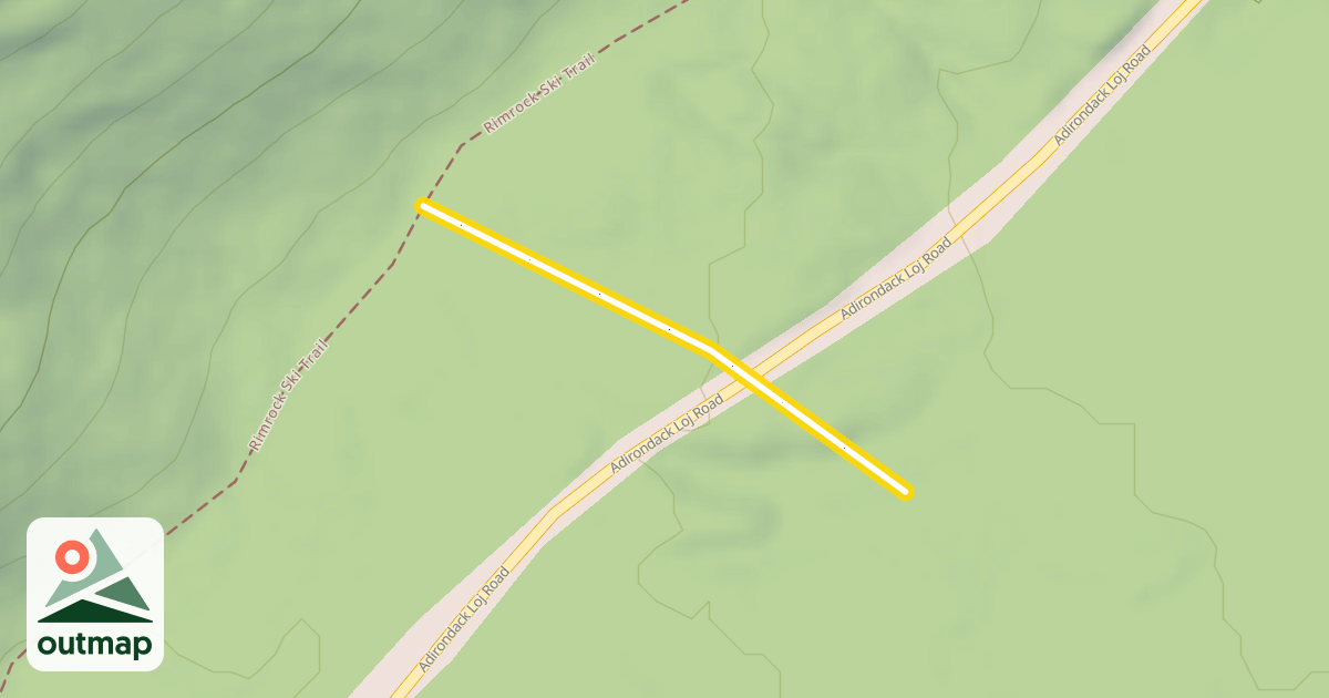 Map of Crossover Trail
