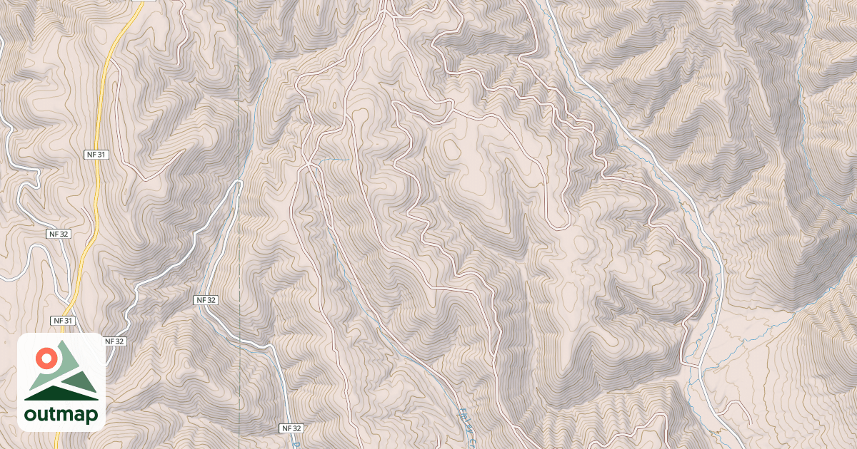 Map of ROCKY RIDGE INDIAN TR