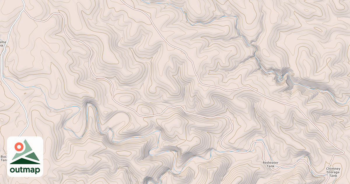 Map of REDWATER