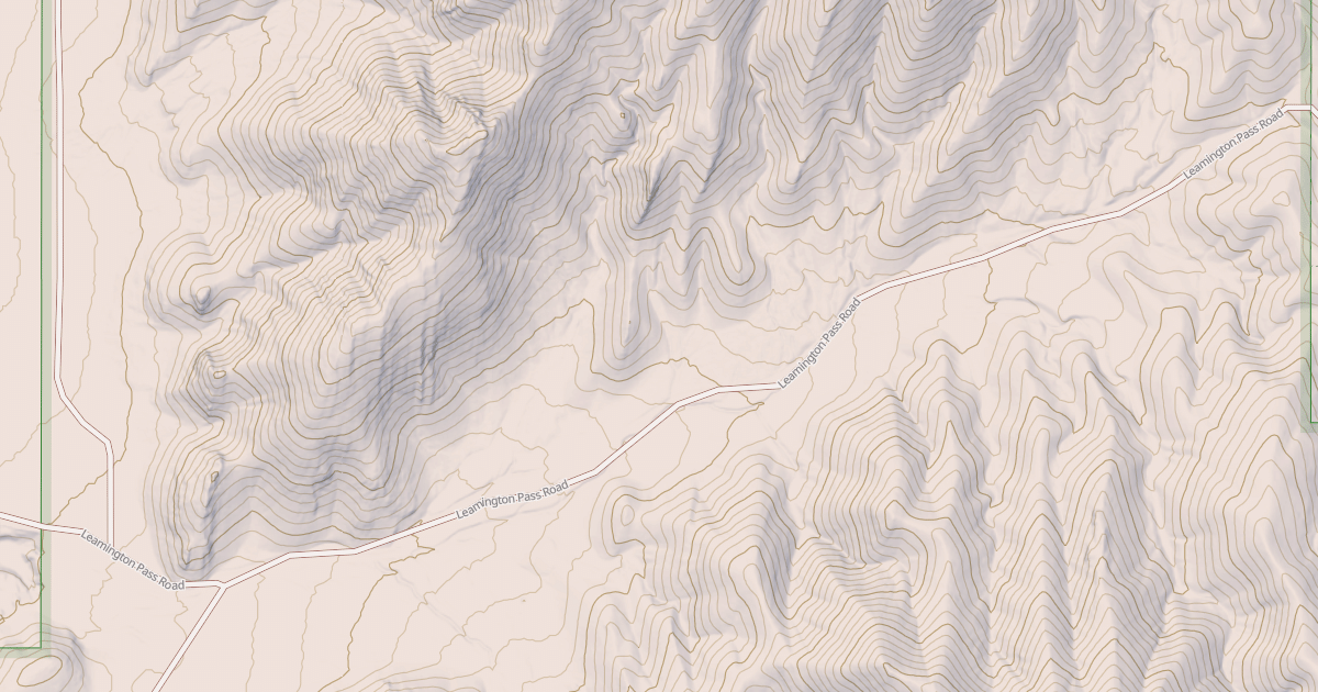 Map preview of LEAMINGTON PASS