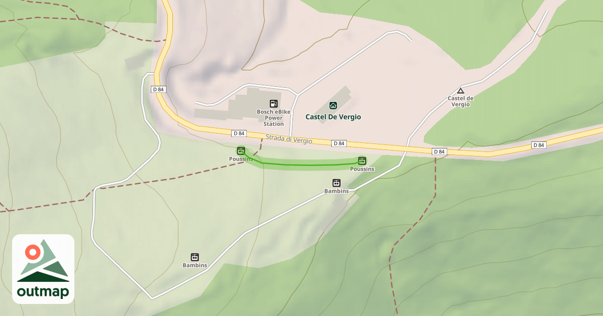 Map of Poussins