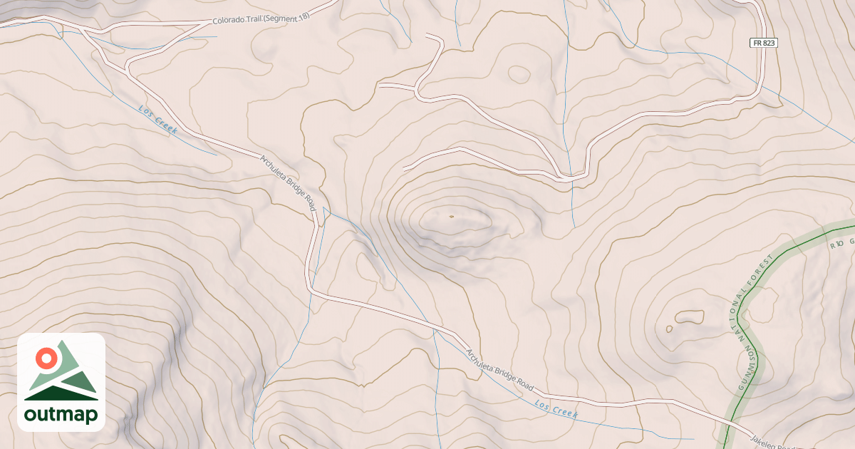 Map of ARCHULETA BR