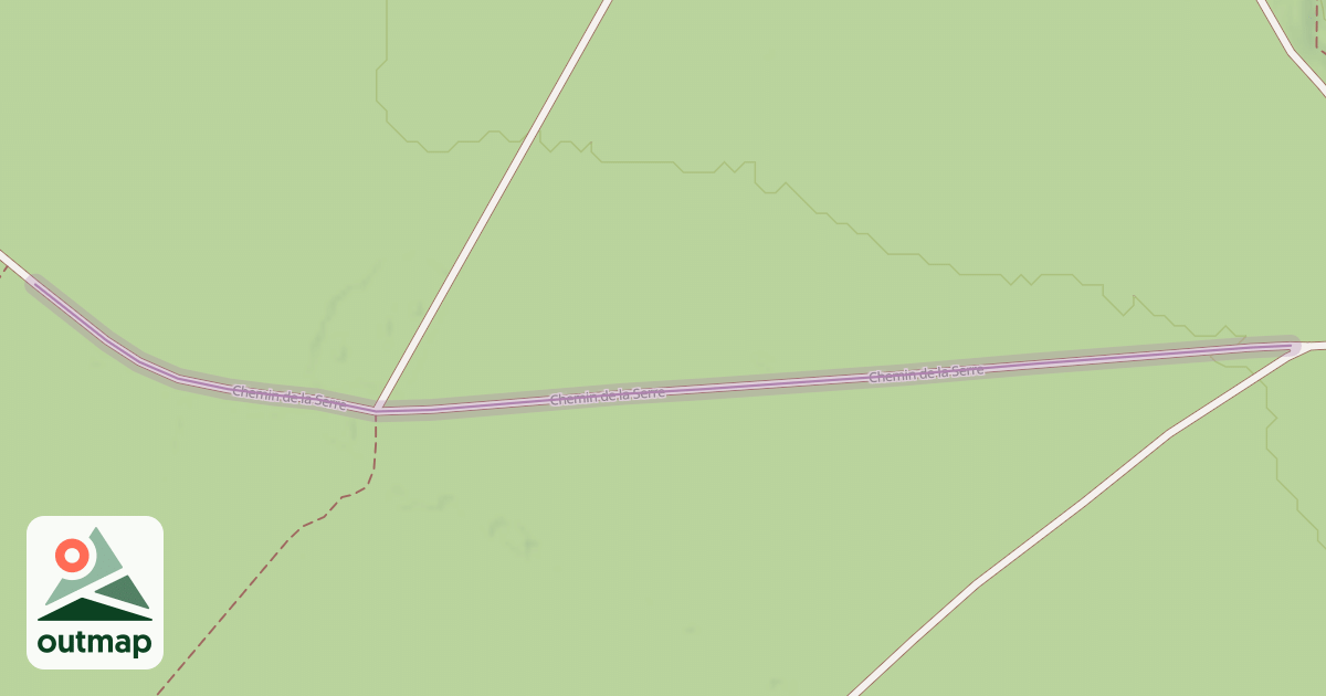 Map of Chemin de la Serre