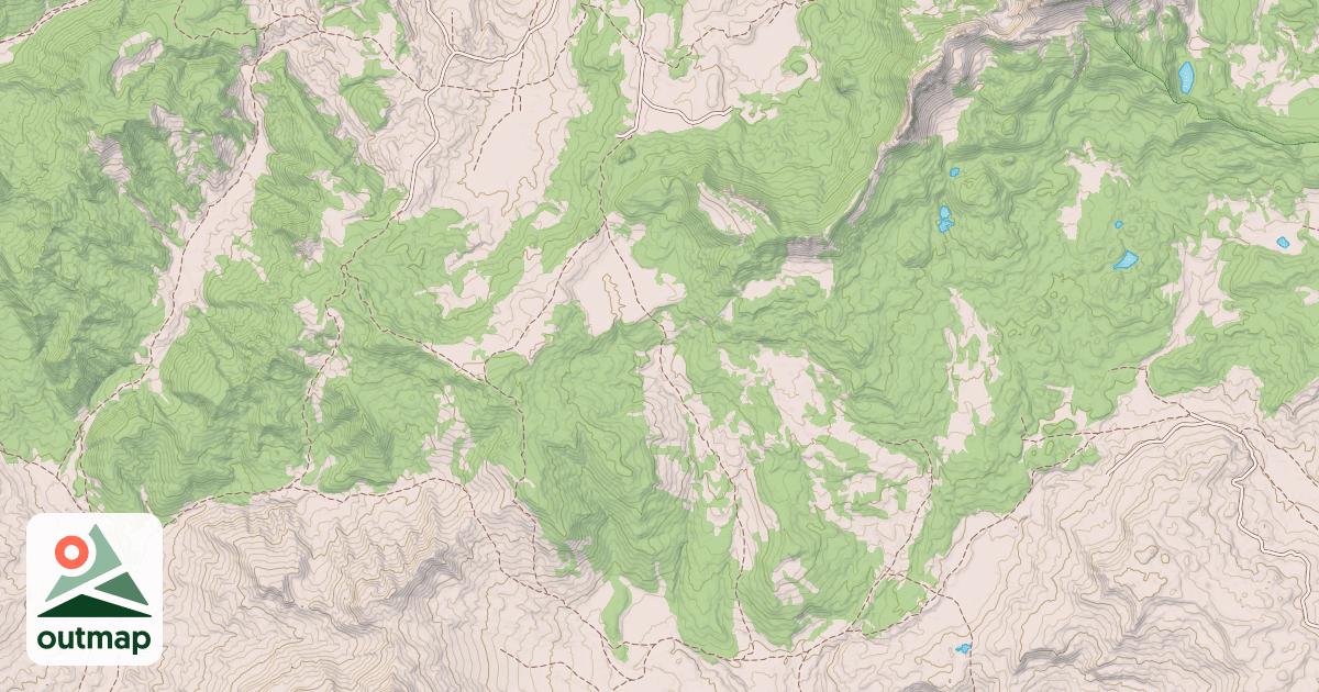Map of Beauty Park Snowmobile