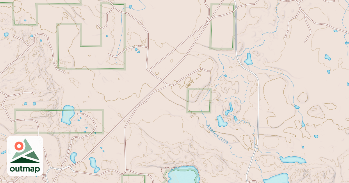Map of ARROWHEAD CREEK