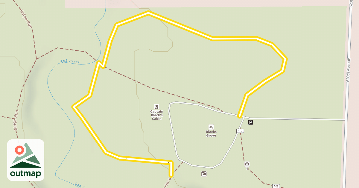 Map of Big Spruce