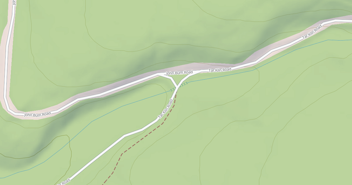 Map preview of Rothrock State Forest Trough Creek Snowmobile Trails