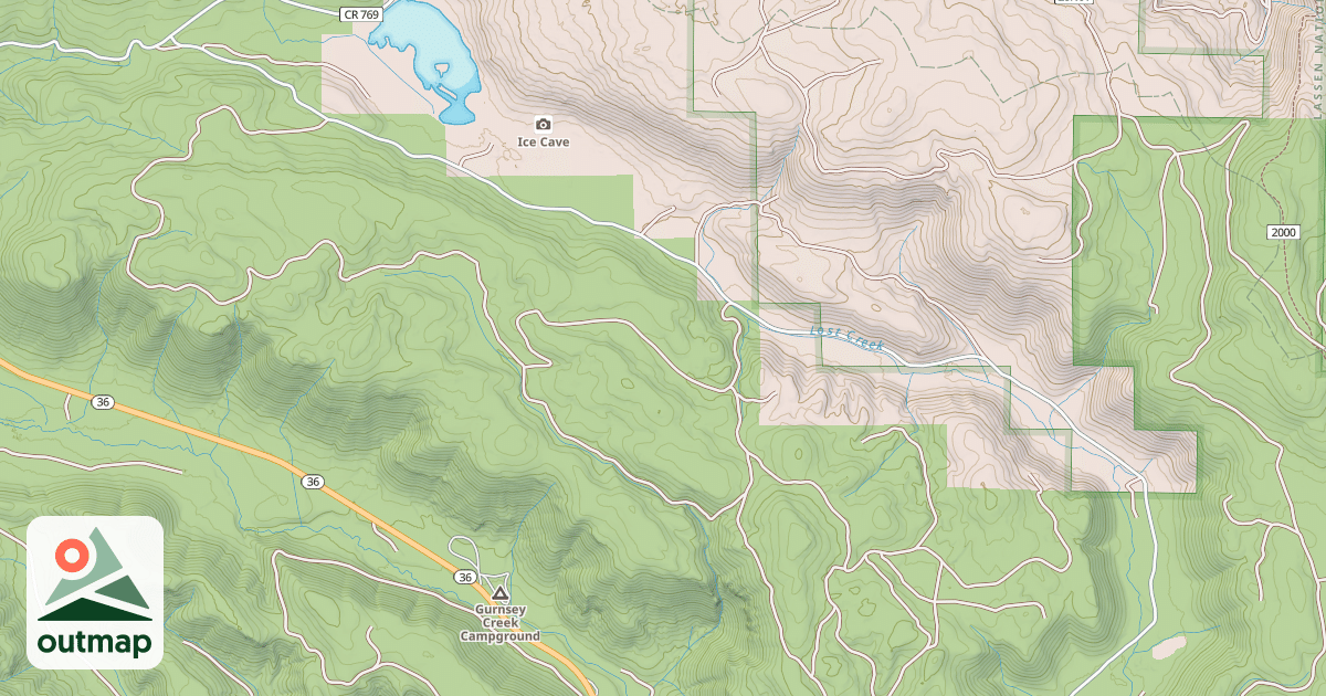 Map of LOST CR