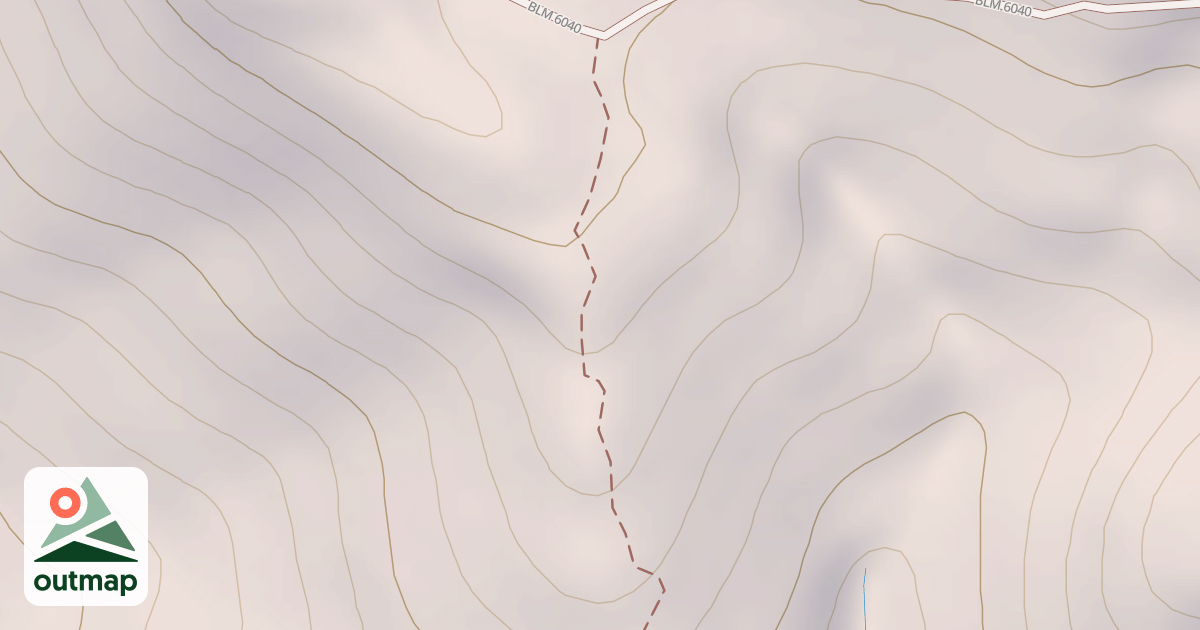 Map of Blm T6057a