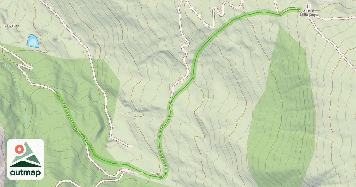 Map of De Baume