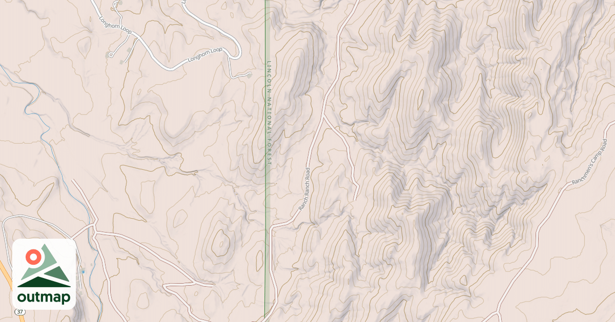Map of RANCH RANCH