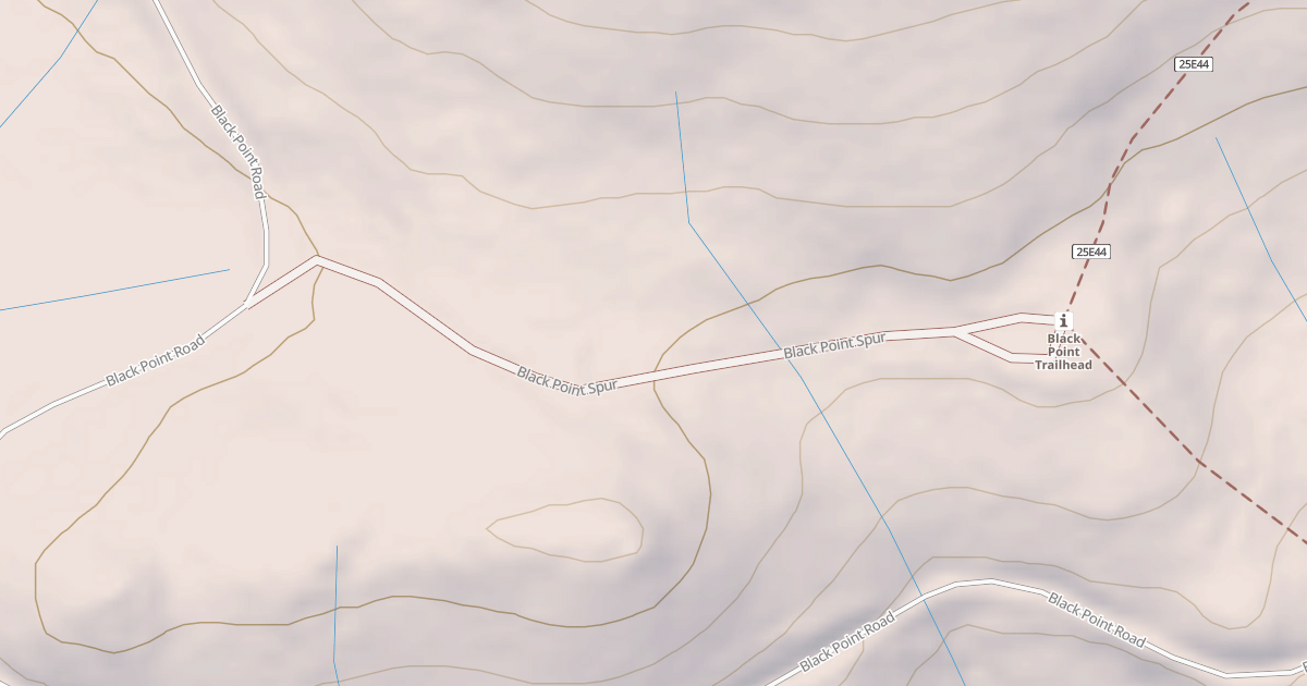 Map preview of BLACK POINT SPUR