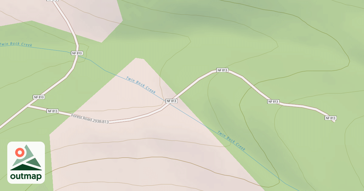 Map of BUCKHORN T.S.