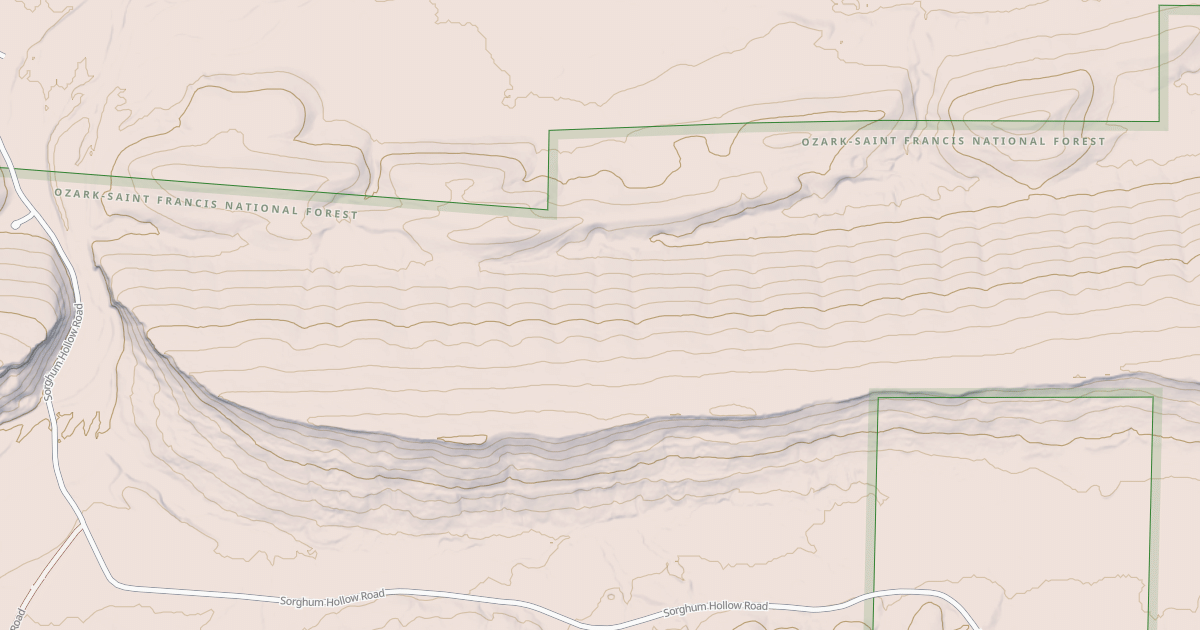 Map preview of USFS National Forest System Roads {CA9CFCC2-55DE-44DE-882C-D10BD434B6D8}