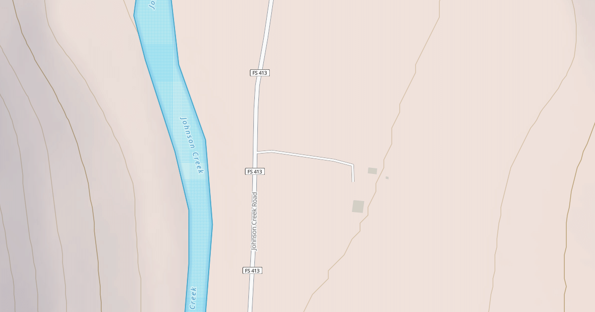 Map preview of JOHNSON CREEK GS