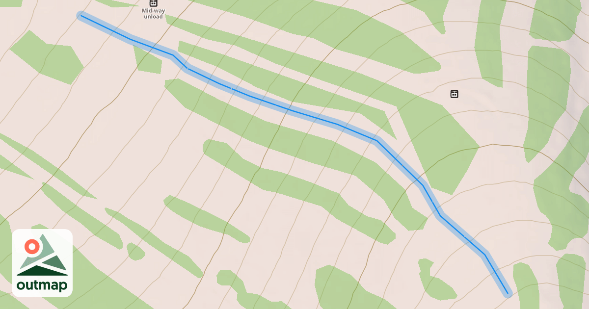 Map of Slade's Run