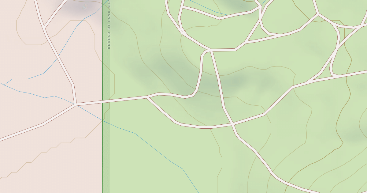 Map preview of BLM National GTLF Public Motorized Roads 742e75a6-60db-4613-8250-6c6ca8bb54b7