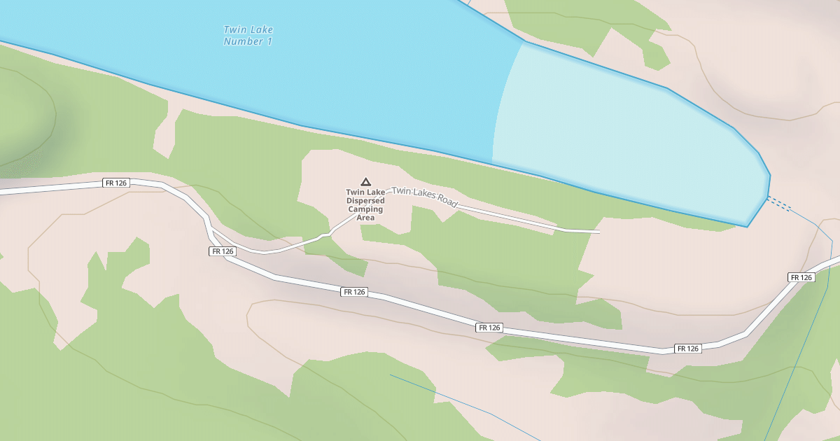 Map preview of TWIN LAKES